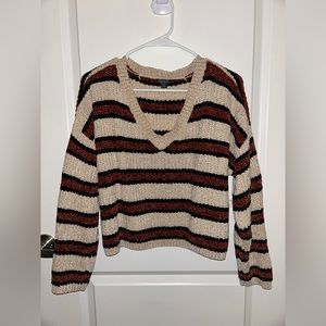 Wild Fable Chenille Striped Sweater